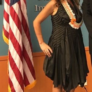 All Saints silk cocktail dress